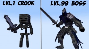 Школа Монстров: Lv.1 Crook vs Lv.99 Boss (7)- Майнкрафт Анимация