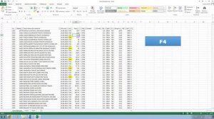 Excel TIP 4: F4 para aplicar un formato