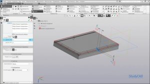 Компас 3D. Базовый курс. Команда "Фаска".