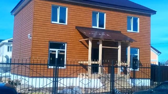 Отделка дома металлическим сайдингом смотреть онлайн