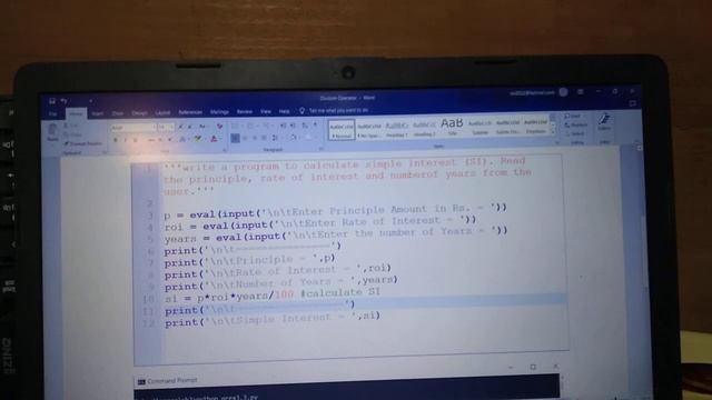 Division Operator | Division Operator in Python | Python Tutorial for Beginners
