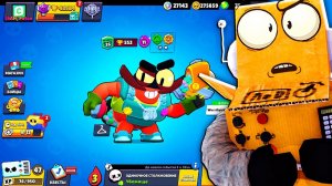 ЗАШЕЛ В ИГРУ А ТУТ ОН  КЛЭНСИ BRAWL STARS