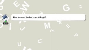 How to revert the last commit in git?