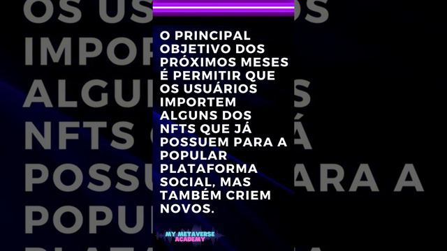 Mark Zuckerberg fala sobre colocar os NFT´s no Instagram ainda esse ano.