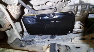 Установка платы управления и гидроблока в АКПП 722.8