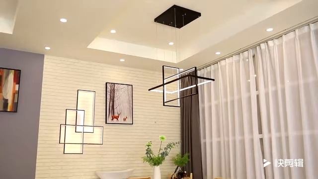 Современная люстра umeiluce, светодиодная подвесная лампа для столовой, геометрическая барная смотреть онлайн