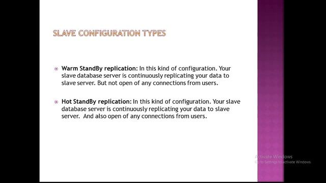 PostgreSQL| Lec-33 | Standby Server/Replication Setup | Replication Configuration types смотреть онлайн