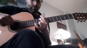 My short piece "Borrowed Strings" on a Godin Collection classical guitar