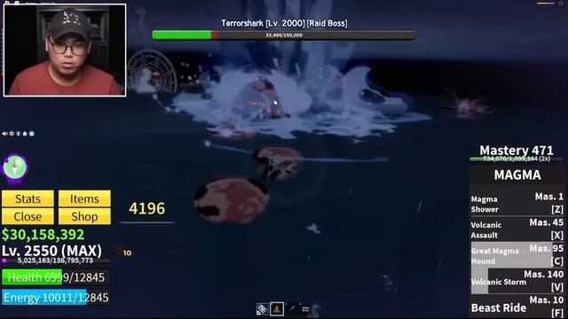 Blox Fruits #51 - LEVIATHAN HUNT FOR 6 HOURS смотреть онлайн