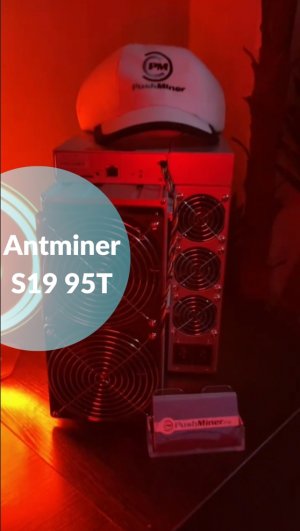 Antminer S19 95 Th/s - мощный, новый, прибыльный