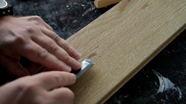 Удаление сколов и вмятин на древесине. Реставрация паркета. смотреть онлайн