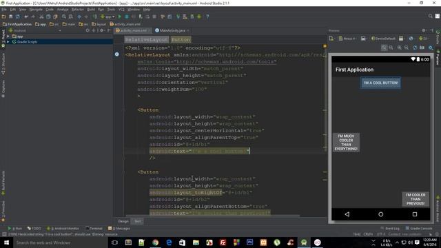 Android App Development Tutorial 15: OnClickListener смотреть онлайн