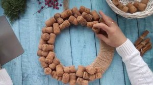 Венок из пробок/все гости будут в восторге ?