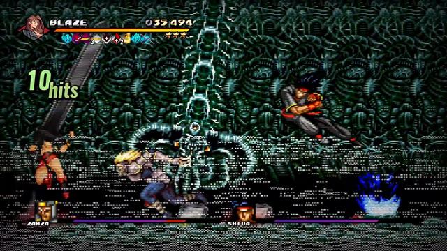 Streets of Rage 4 DLC  -  Naked Blaze Fielding MOD - Survival
