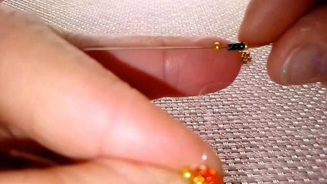 Браслет из бисера, подробный МК                          #браслетизбисера