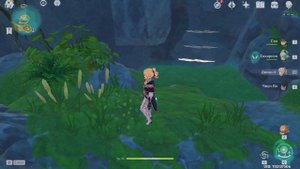 Genshin Impact Загадка с уровнями воды (кнопки)