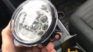 LED диодные противотуманные фары для TOYOTA COROLLA 150 (LED ПТФ ТУМАНКИ НА КОРОЛЛУ 2007-2013)