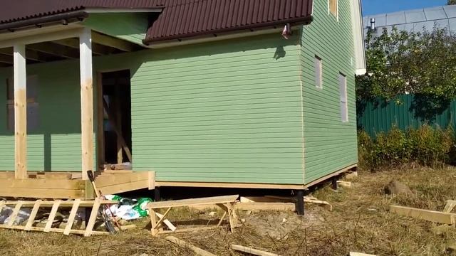 Обзор на каркасный дом 6х8 метров | Как построить каркасный дом?