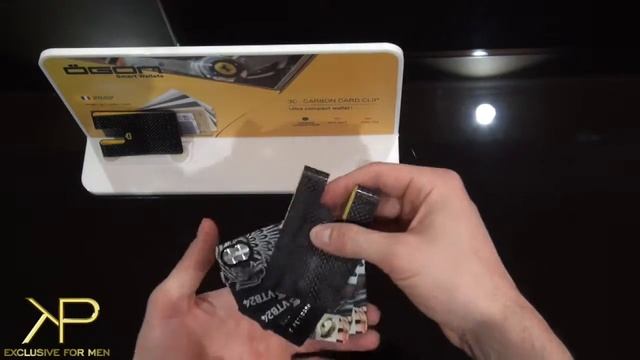 Обзор 3C (CARBON CARD CLIP) зажим из карбона смотреть онлайн