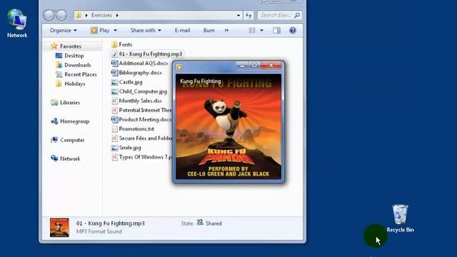 Windows 7: Windows Media Player