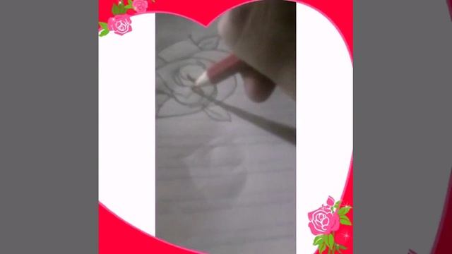 Как нарисовать розу смотреть онлайн