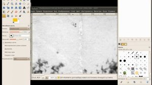 Инструмент Лечебная кисть в GIMP.avi