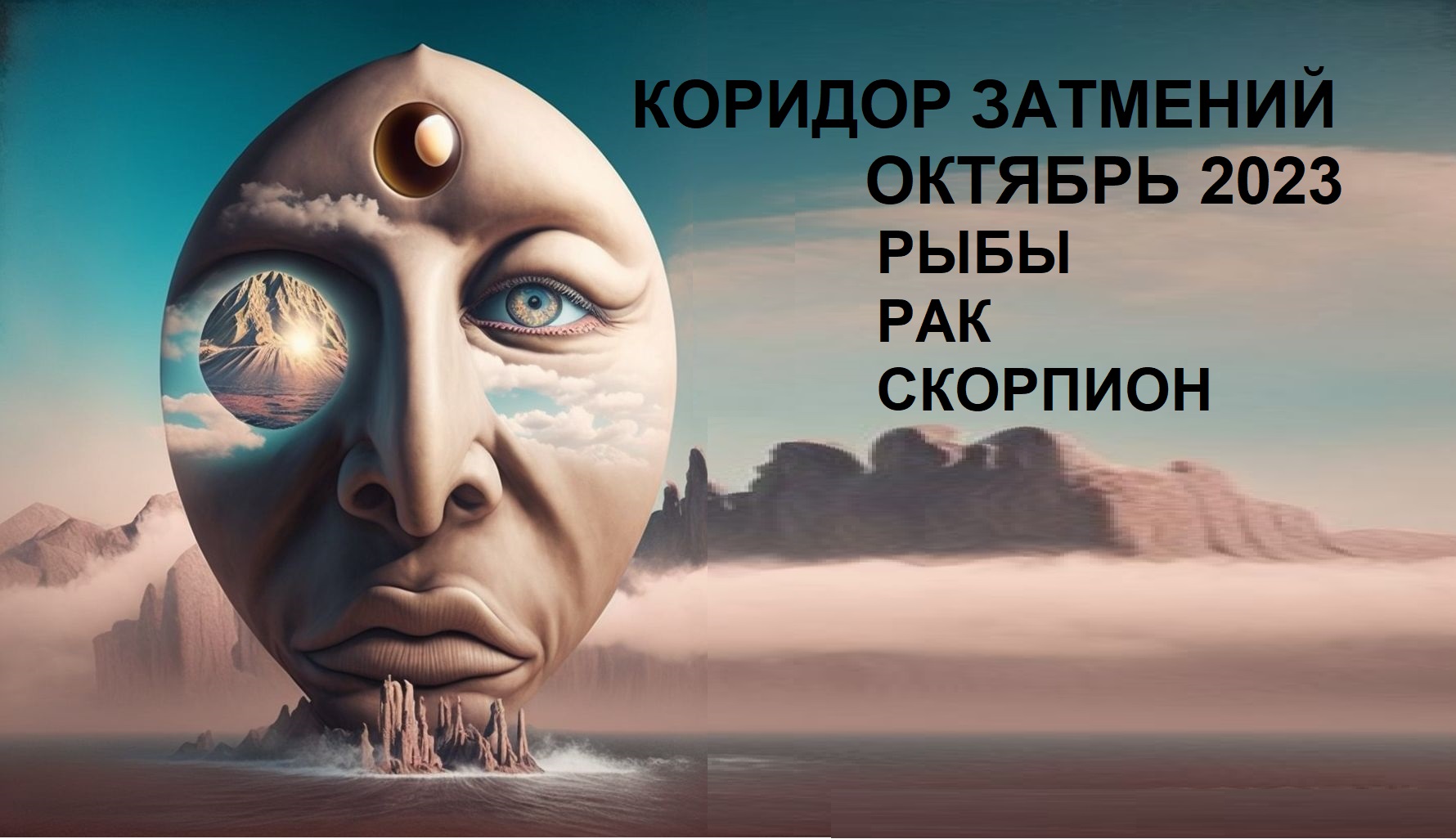 ♓РЫБЫ ♋РАК ♏СКОРПИОН - ОКТЯБРЬ 2023 ГОРОСКОП - КОРИДОР ЗАТМЕНИЙ или #ТРАНСФОРМАЦИИ ?