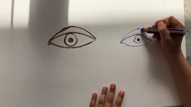 Stille Malerei : Auge malen; учимся рисовать глаз просто; just paint eye; 只是画眼; 그냥 눈을 페인트 смотреть онлайн