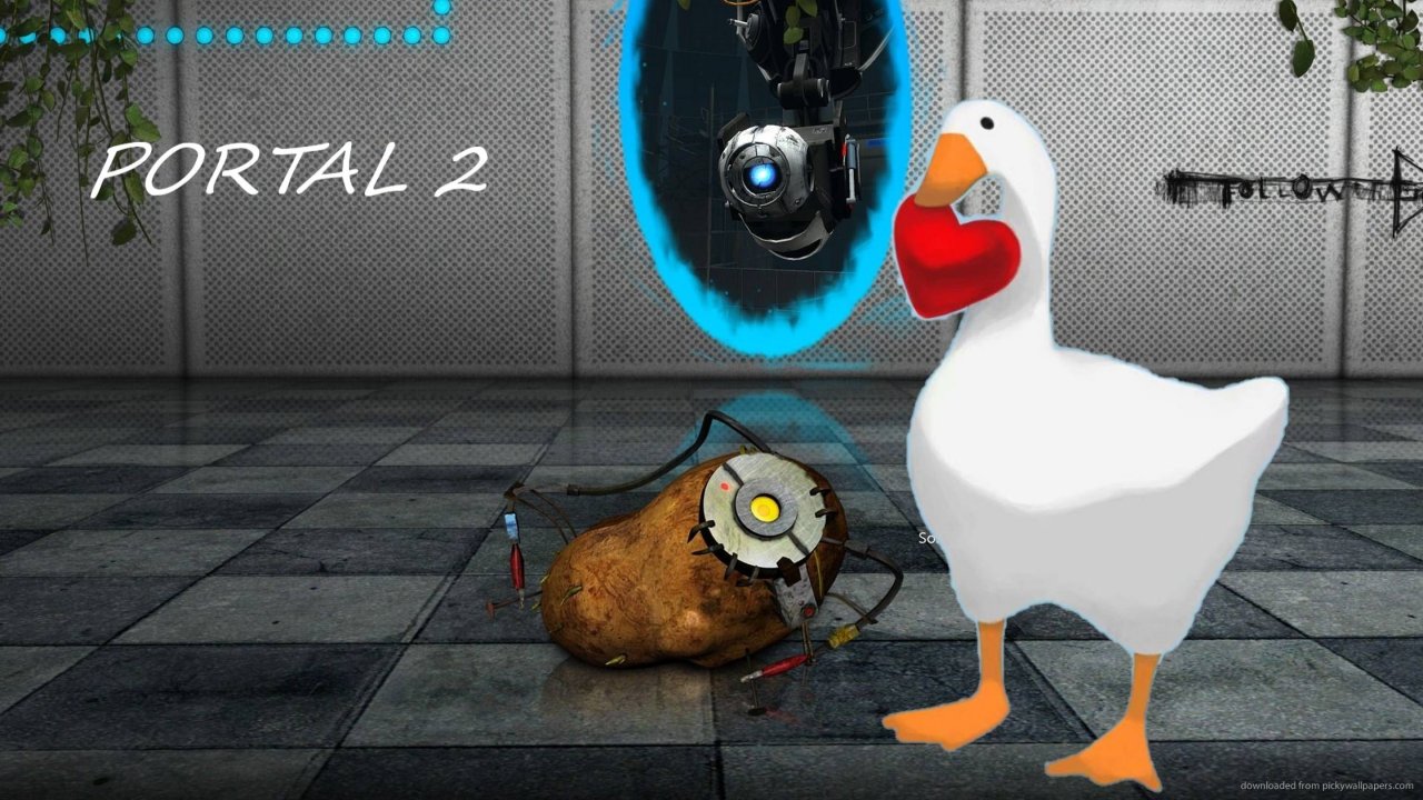 PORTAL 2 ГЛЭДОС ИЛИ УИТНИ