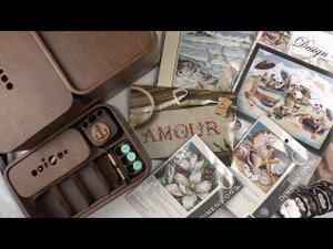 38. ПОКУПКИ за несколько месяцев | Станок AMOUR, Коробки AGIBOX | НАБОРЫ, ткани | Вышивка крестом
