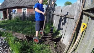 Самодельный ямобур RedHorn / Первое включение