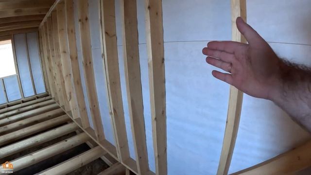 Мансардная крыша под утепление вместо старой крыши. Обзор готового объекта. смотреть онлайн