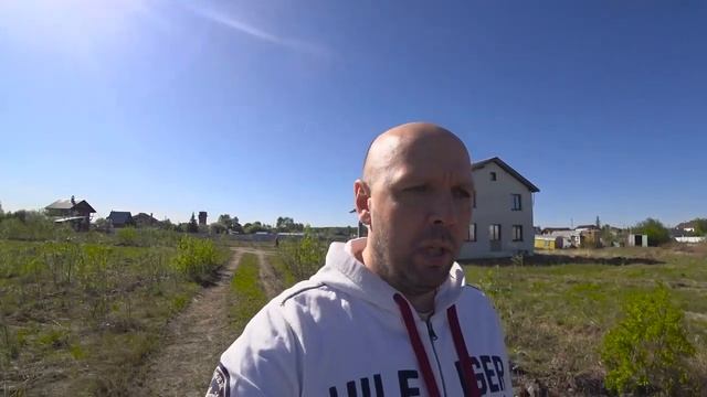 Отсыпка участка. Часть 1