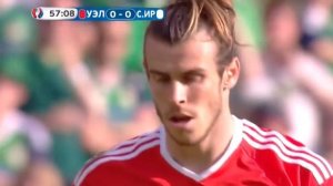 Wales vs Northern Ireland Gareth Bale free kick