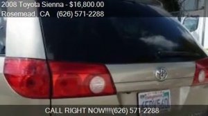 2008 Toyota Sienna XLE Limited 4dr Mini Van for sale in Rose