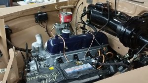 тестовый запуск двигателя газ м21 после установки проводки