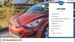 2016 Hyundai Elantra J135403A