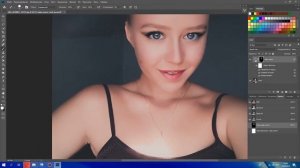 РЕТУШЬ КОЖИ.САМЫЙ ПРОСТОЙ И БЫСТРЫЙ СПОСОБ.SKIN RETOUCHING. THE SIMPLE AND FAST WAY.