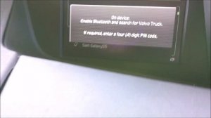 Volvo FH - bluetooth connection tip