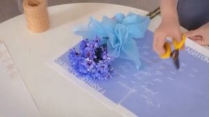 Как упаковать хризантему