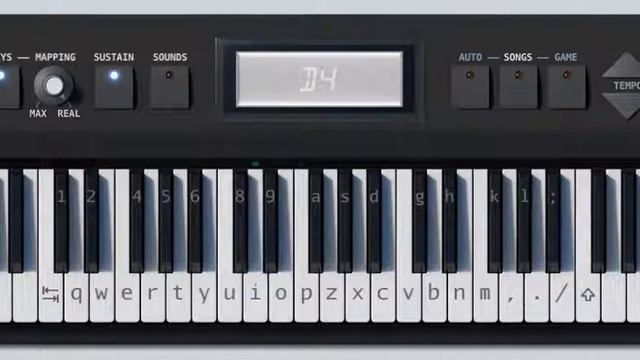 Asgore - Virtual Piano смотреть онлайн