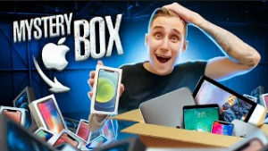 Реально ВЫИГРАЛ Новый iPHONE у Mystery Box с ТЕХНИКОЙ APPLE!