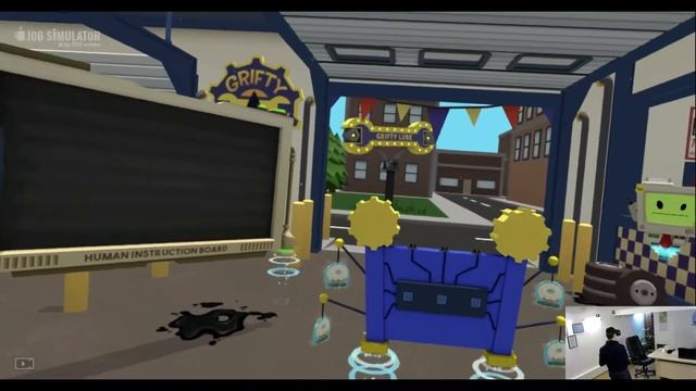 VR Games: Job Simulator: Maniac Mechanic. Симулятор автомеханика. Прохождение и обзор смотреть онлайн