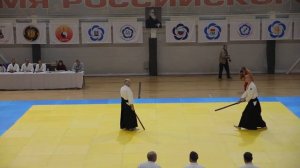 XI Фестиваль Федерации Айкидо Айкикай МО. Выступление команды Вакикай