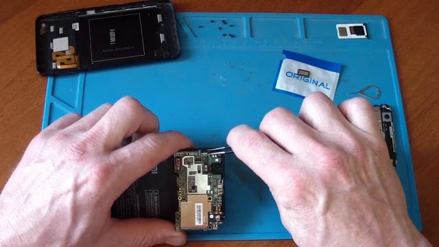 Замена динамика xiaomi.  ремонт своими руками. ремонт телефонов.