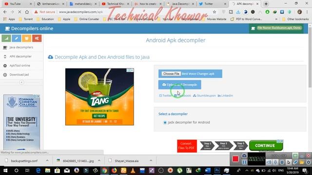How To Get Source Code Of Any App [APK] Of Android - In Just 3 Minutes Without Any Tool /khawar