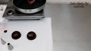 Chocolate Spheres Chocolate Technique HACK Make At Home by CakesStepbyStep