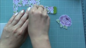 Открытка с окошком скрапбукинг (card making tutorial)