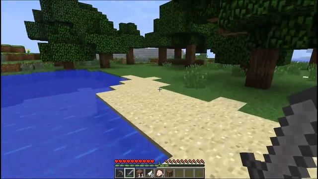 Minecraft. Часть первая. Как пережить первую ночь. смотреть онлайн