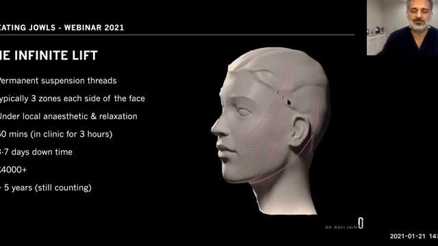 How to lift Jowls by Dr Ravi Jain смотреть онлайн